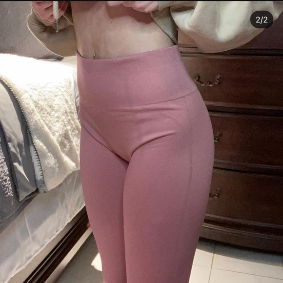 Mauve leggings - Picture 2 of 2